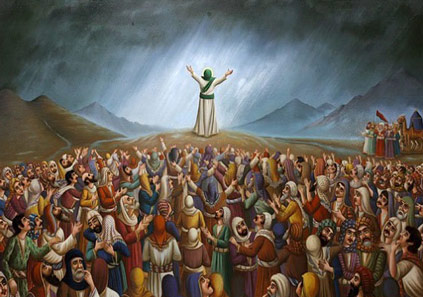 سخن تاریخ و نماز باران و کارکردهای آن در سیرۀ رضوی